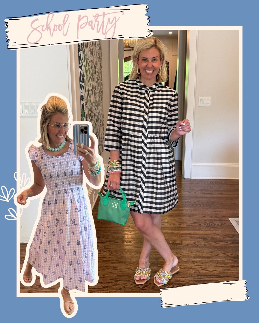 School Party Ready! 
Dresses - xs
Bling sandal - 7 (I size 1 down)
Zon sandal - 8 tts
*use Catherine20 at A+B

#LTKmomlife #LTKdayinmylife #LTKSeasonal
