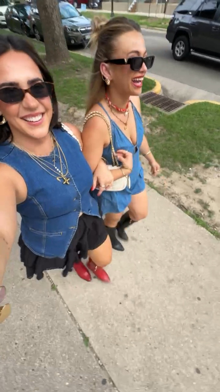 Country concert outfit ideas for summer style. Midsize concert outfit. Mom style. Size M in tops and L in skort! Red boots fit my 15” calf. Cassidy is in a L! 

#midsize #countryconcertoutfit 

#LTKSeasonal #LTKMidsize #LTKStyleTip