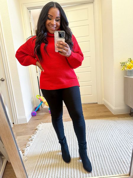If you know me you know I love a red sweater! Plus my pants are $10 at Walmart!
Use code THANKSTARYN30 for 30% off Red Dress! 
Sweater: M/L Now: $34 Reg: $48

#LTKfindsunder100 #LTKSeasonal #LTKHolidaySale