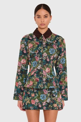 Amanda Uprichard Jalen Jacket  in Antoinette - Jalen Jacket in Antoinette | Shop.app