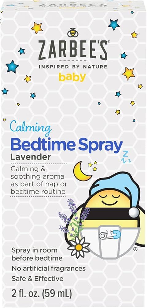 Zarbee's Baby Sleep Spray; Calming Bedtime Spray with Natural Lavender and Chamomile to Help Infa... | Amazon (US)
