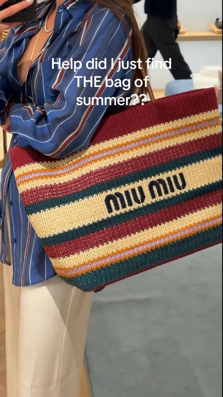 I think I just found the bag of the summer @miumiu @Zara

#LTKootd #LTKSeasonal #LTKdayinmylife