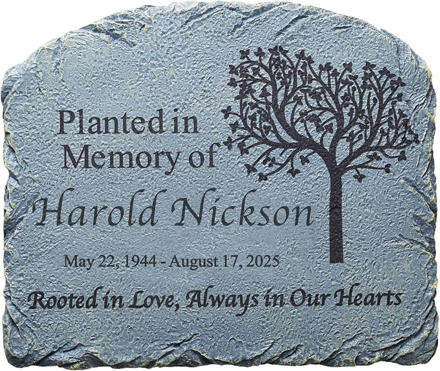 Let's Make Memories Personalized Memorial Garden Stone - Sympathy - Loss of Loved One - Grave Mar... | Amazon (US)