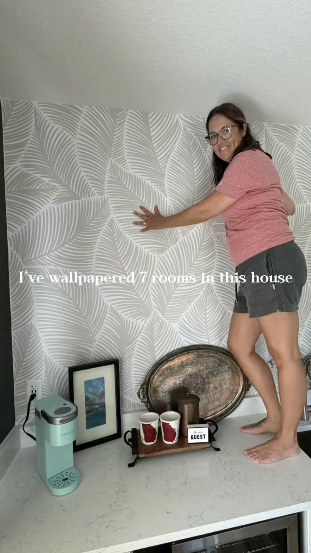 I’ve wallpapered 7 rooms in this house at this point… (and some in others houses)

I’ve tried peel & stick, pre-pasted, and traditional wallpaper — and learned what actually works (and what doesn’t)

I’m putting together a full wallpaper series next week with all my tips if you’ve been thinking about trying it!

#LTKHome