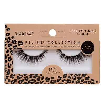 House of Lashes Tigress Full Volume 100% Cruelty-Free Faux Silk Fibers False Eyelashes - 1pr | Target
