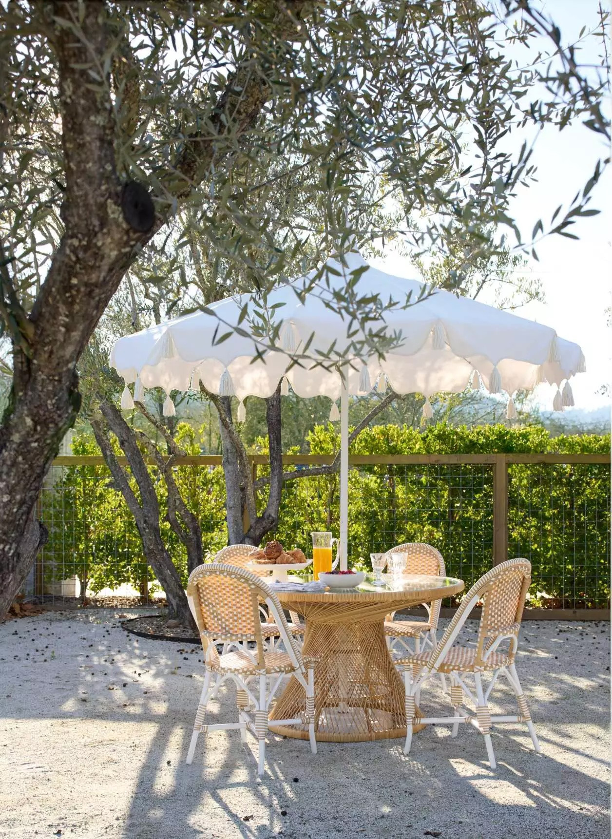 Outdoor dining is perfect whether you're keeping it casual with a laid-back breakfast or going all out for a fancy alfresco meal. Whether it's a simple morning bite or an elegant spread, dining in the sun makes it feel like a special occasion. 

 #LTKSeasonal #LTKHome #LTKStyleTip