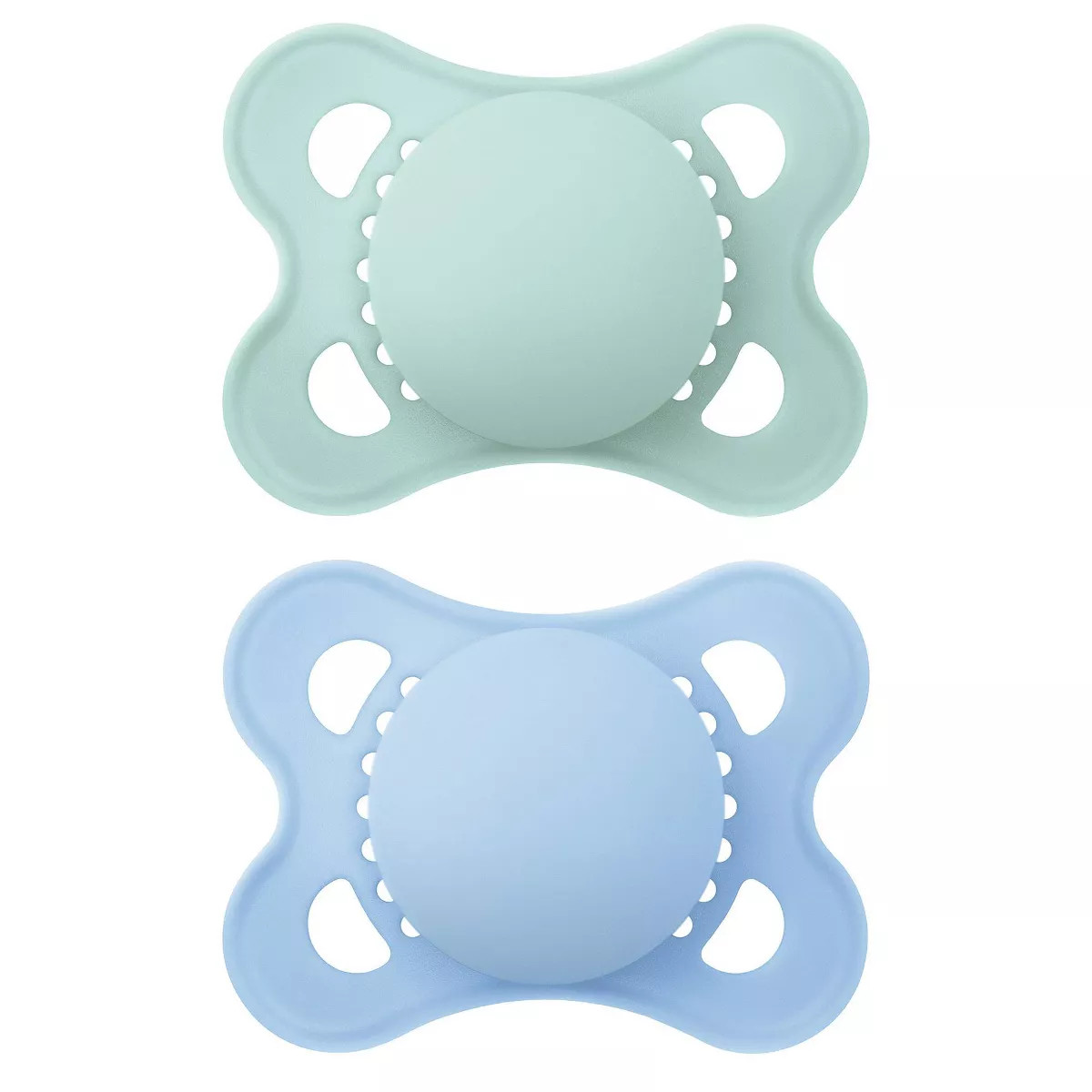 MAM Matte Original Unprinted Pacifier 0-6m - Boy - 2pc | Target