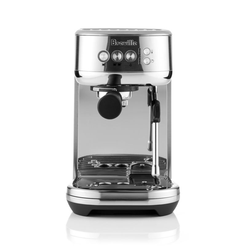 Breville Bambino Plus Stainless Steel Espresso Machine Maker + Reviews | Crate & Barrel | Crate & Barrel