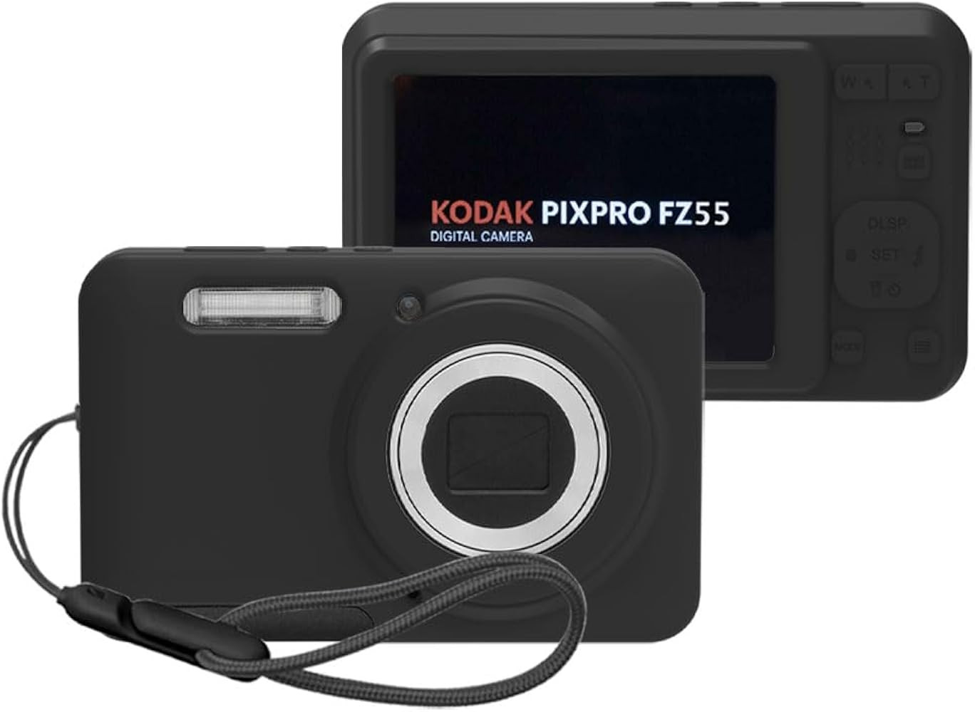 Case for Kodak PIXPRO FZ55 Case, Soft Silicone Case for Kodak PIXPRO FZ55 - Anti-Scratch Slim Fit... | Amazon (US)