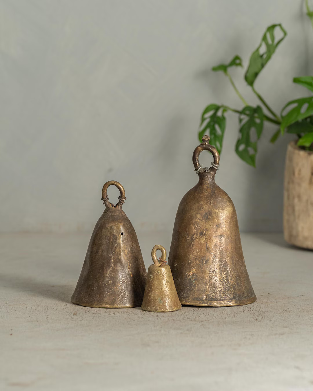 Trio of Vintage African Brass Cow Bells Sm/med/lg {A} (free Shipping) - Etsy | Etsy (US)