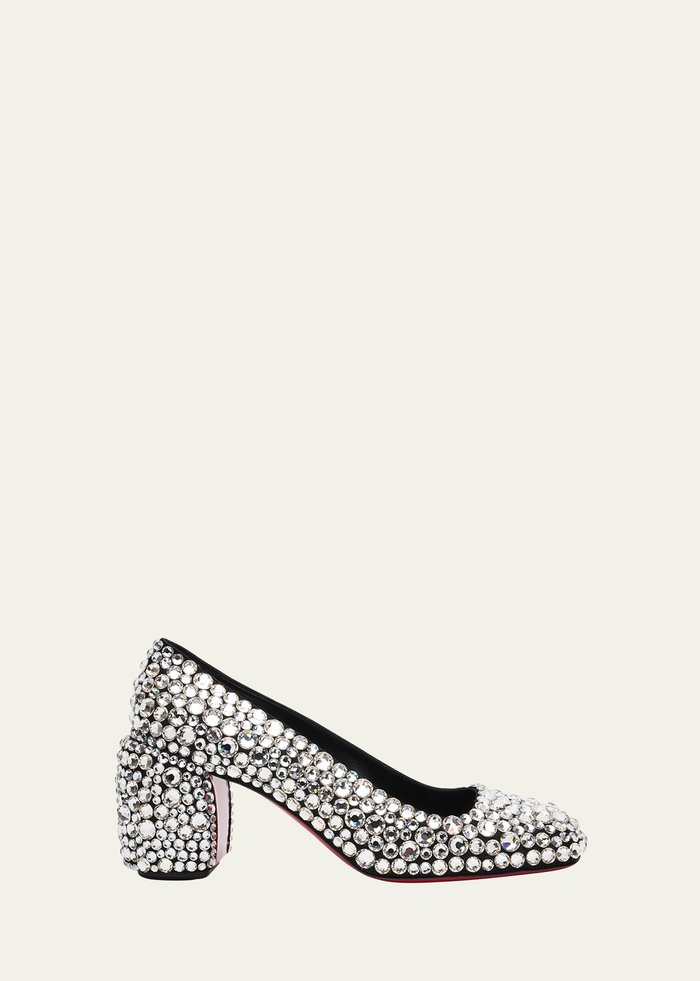 Christian Louboutin Minny Maxi Crystal Red Sole Pumps | Bergdorf Goodman