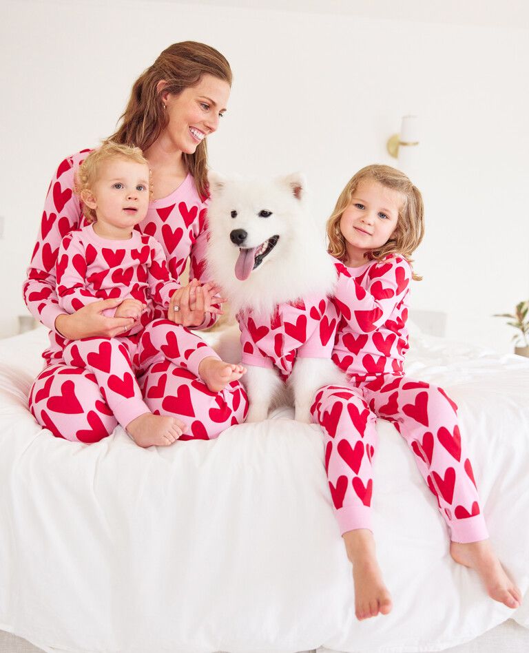 Hearts on Hearts Matching Family Pajamas | Hanna Andersson