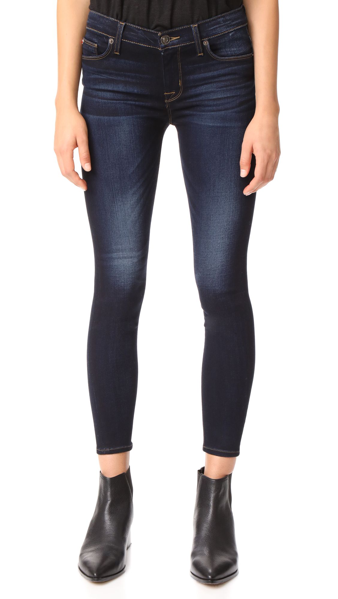 Nico Mid Rise Ankle Super Skinny Jeans | Shopbop