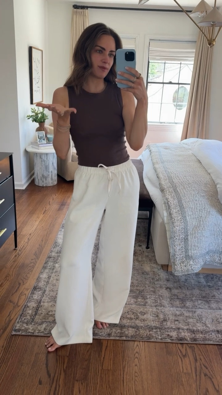 OOTD - about to be two major staples for spring & summer 
(Wearing a small in both)



#LTKootd #LTKgrwm #LTKmomlife