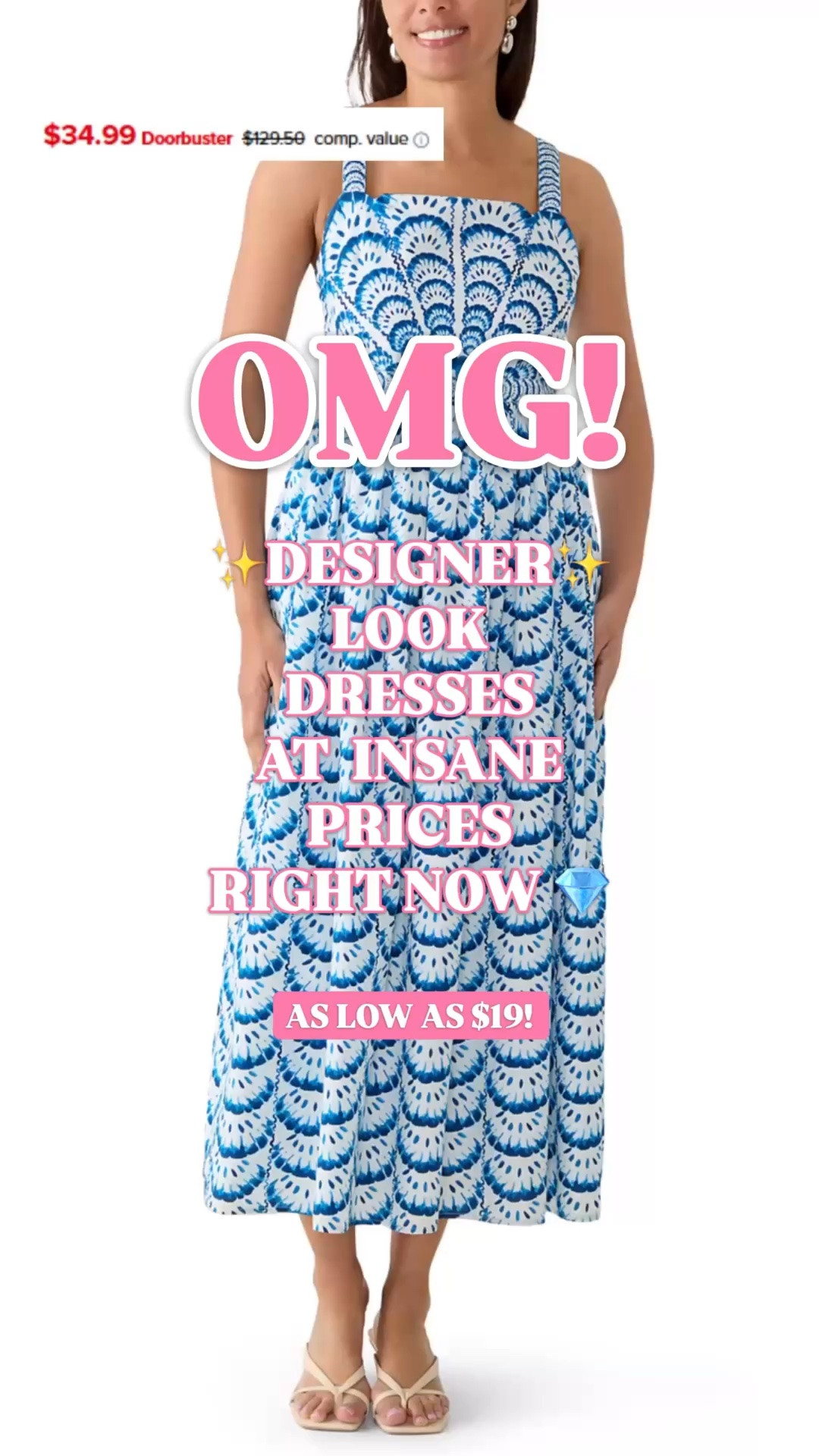 Belk dress sale, designer look dresses, dresses on sale, sale dresses women, affordable wedding guest dress, preppy dresses women, feminine dresses women, summer dresses women, vacation dresses women

Belk put some of the prettiest designer-look dresses on major sale, and this is the kind of edit worth checking before sizes disappear.

These are the dresses that look like they belong in a much pricier closet: blue and white midi dresses, cotton dresses, floral dresses, embroidered dresses, eyelet dresses, shirt dresses, resort dresses, preppy summer dresses, and feminine occasion dresses marked down to seriously good prices. Some are as low as $19 and up to 80% off.

The best part is how many of these work for real plans. Think wedding guest dress, bridal shower dress, baby shower dress, graduation dress, church dress, brunch dress, teacher dress, work dress, vacation outfit, beach trip outfit, resort wear, and easy polished summer style.

If you love Tuckernuck inspired dresses, Lilly Pulitzer style, J.Crew style dresses, Ralph Lauren style, Crown and Ivy dresses, southern preppy style, Palm Beach style, coastal style, and designer look for less fashion, this sale is very much in your lane.

This is where I’d look first if you want a few expensive-looking spring and summer dresses without paying expensive-looking prices.

Belk dresses, Belk dress sale, Belk sale finds, Belk clearance dresses, dresses under $50, dresses under $25, wedding guest dresses women, affordable dresses women, preppy dress sale, feminine dress sale, designer inspired dresses on sale, vacation dresses women, summer outfits women

#LTKFindsUnder50 #BelkFinds #DressSale #WeddingGuestDress #PreppyStyle #LookForLess #LillyPulitzer #SummerDress #VacationOutfit #WorkOutfit #LTKFindsUnder100

#LTKSeasonal #LTKSaleAlert #LTKWedding