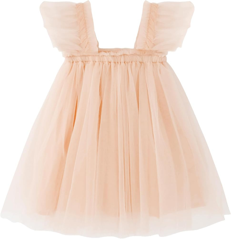 AGQT Baby Girls Tutu Dress Tulle Sundress Size 9M-5T | Amazon (US)
