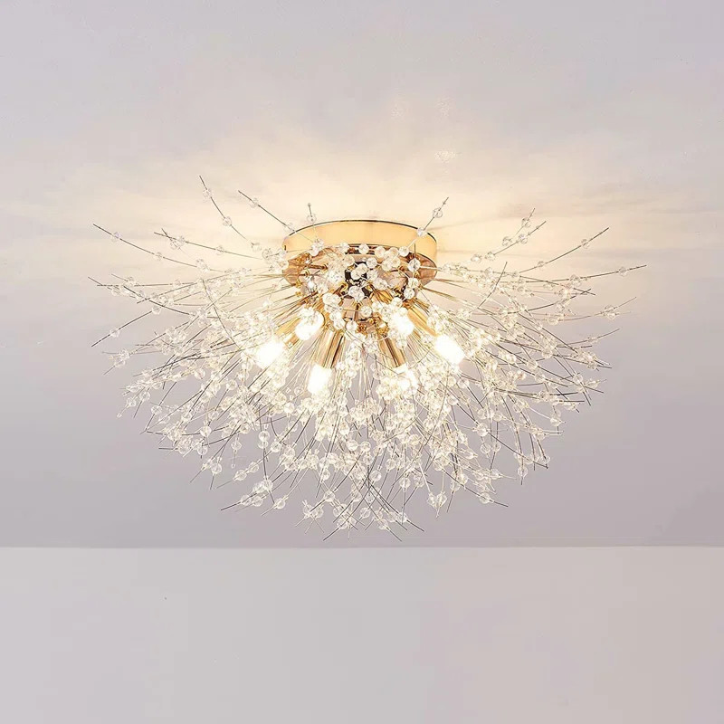 6 - Light 23.6'' Chandelier Style Sphere Flush Mount | Wayfair North America