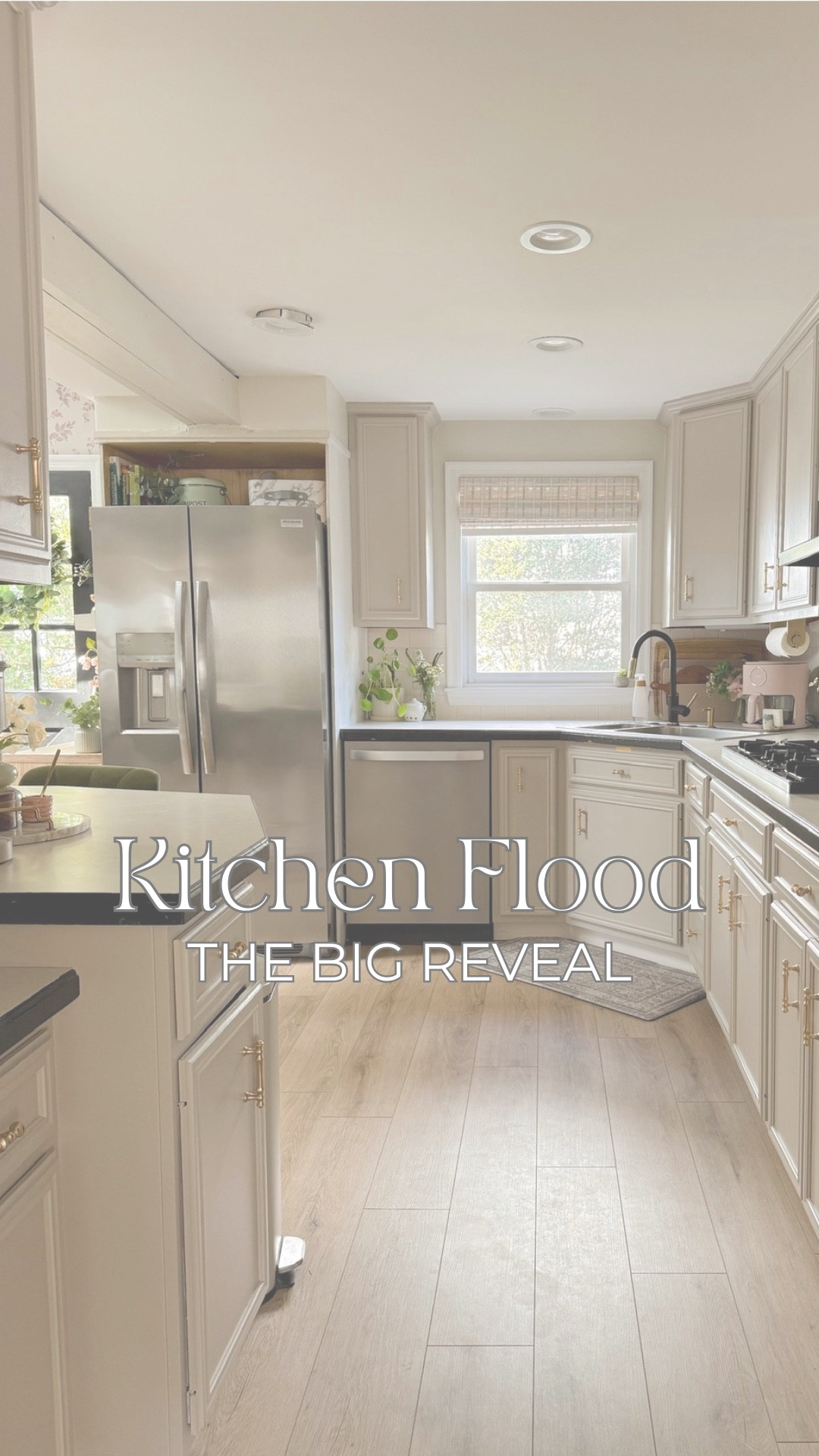 Here it is! The big reveal! I’ve still got things on my to do list, but let’s be honest, lazy girl painting means that these things will have to wait.

I love how everything turned out! The shade of beige I created by mixing @heirloomtraditionspaint colors Almond and Oyster is perfect! It’s so warm and has me living out my Nancy Meyers dreams over here! 

If you’ve been putting off your DIY paint project, 2026 is your year! You can do it! I believe in you!

#LTKHome #LTKvlog #LTKmomlife