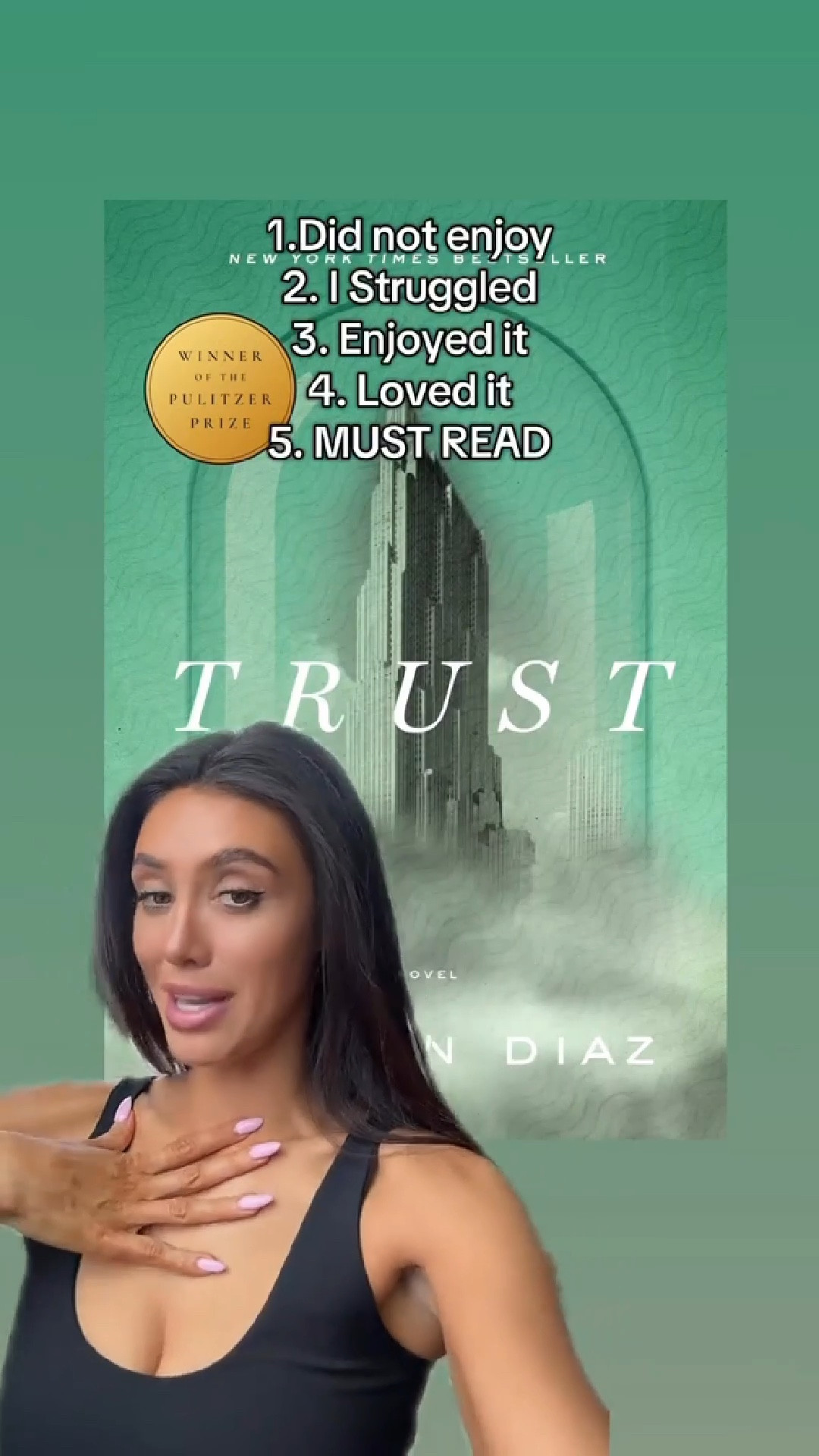 Books to read:
Book review of Trust by Hernan Diaz 

Romance books, book, book reading, Pulitzer Prize winner, books to gift, must reads, beach reads, summer books, book recommendations, books aesthetics, book reading, aesthetic books

#LTKHome #LTKTravel #LTKWatchNow