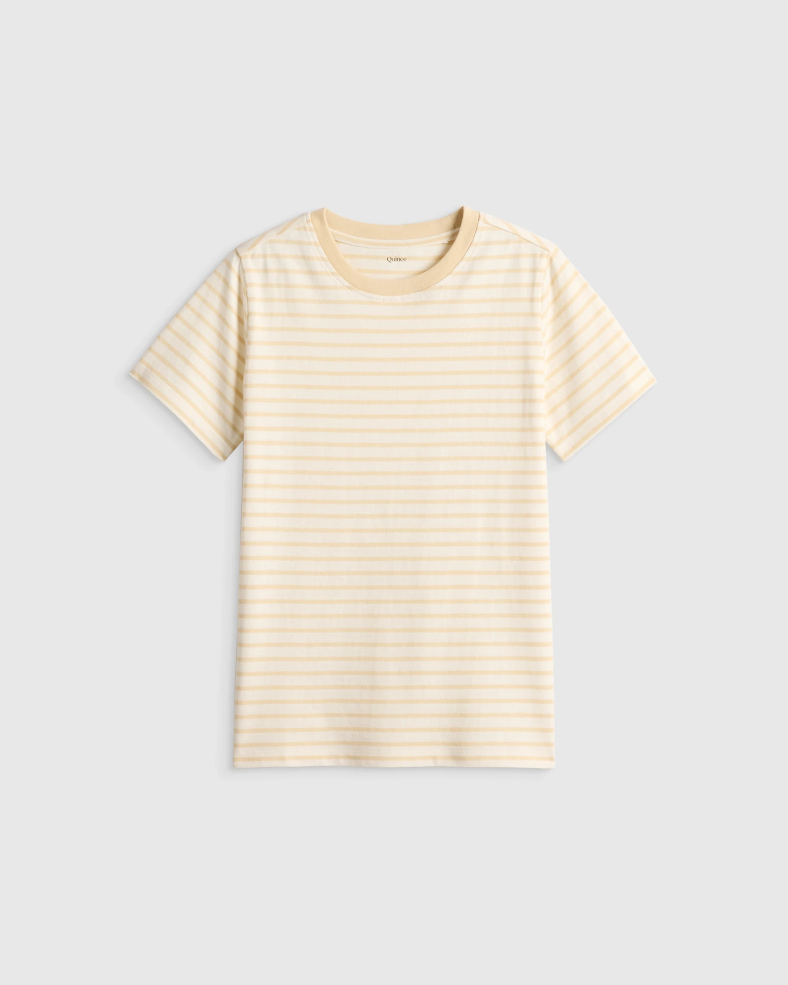 100% Organic Cotton Jersey Short Sleeve Tee | Quince