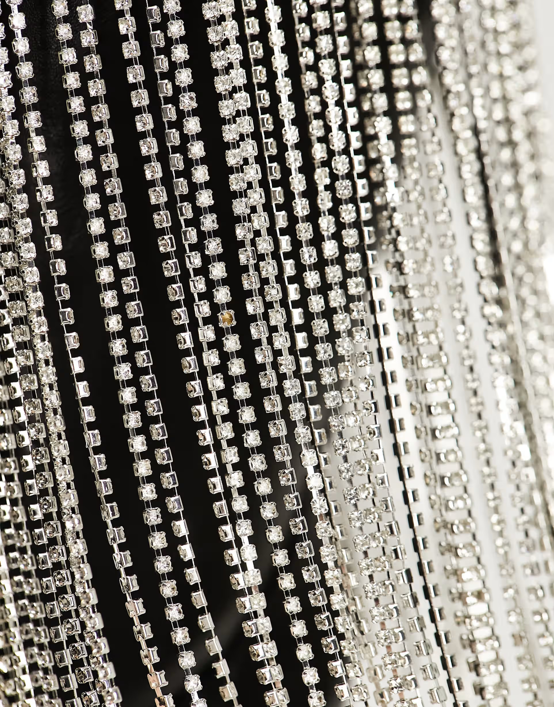 Azalea Wang Alexandrite embellished fringe western boot in black | ASOS (Global)