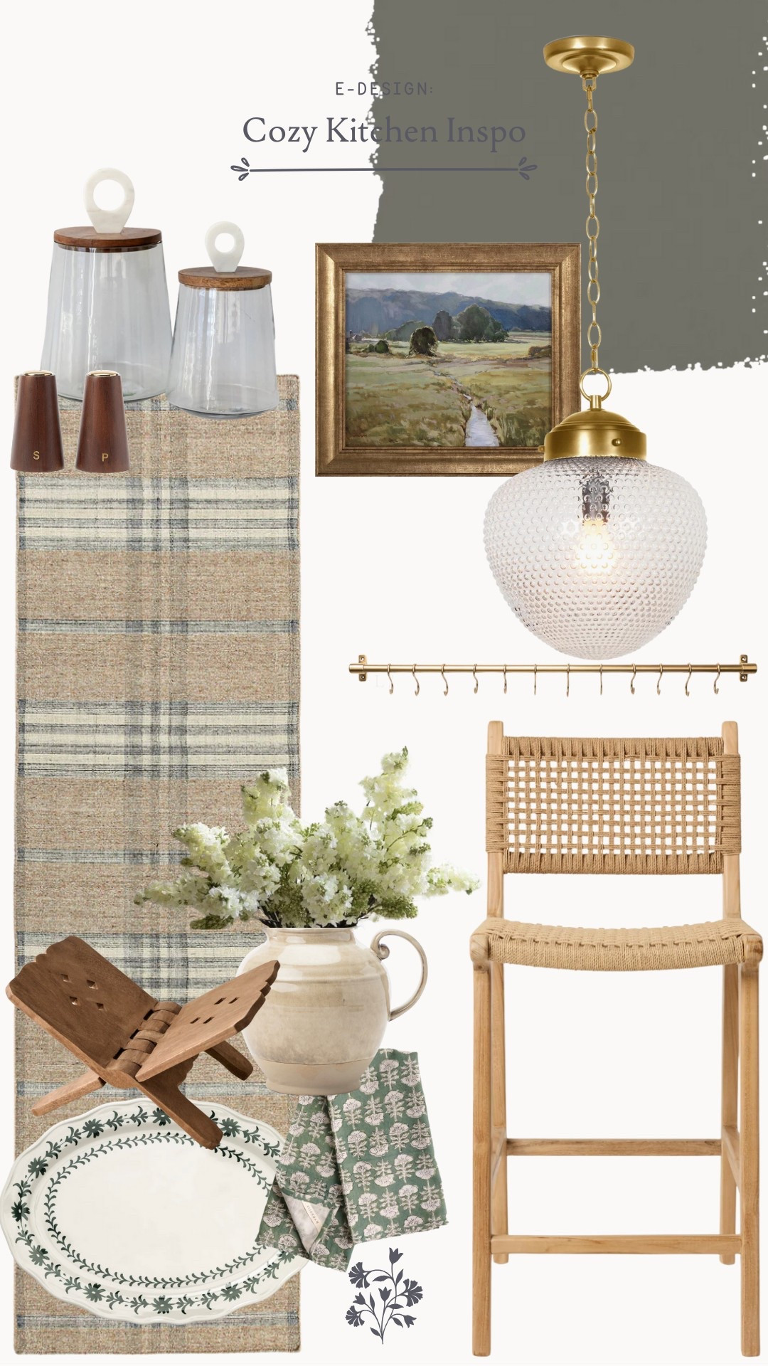 Cozy kitchen inspo❤️

Paint color is Estate by Magnolia Home

Follow @gretchenburkedesign on Instagram for more home decor & design inspo❤️ kitchen decor, magnolia home, target home, target finds, studio McGee, hearth and hand, McGee & co, pendant lights, faux flowers, faux florals, spring decor, cookbook holder, kitchen crock, brass accents, kitchen stools, bar stools, counter stools, washable rug, runner rug, rattan, cane, vase, look for less, dining room decor, living room decor, modern cottage, vintage modern, cozy decor, vintage decor, neutral decor

#LTKHome #LTKFindsUnder100 #LTKSaleAlert #LTKStyleTip