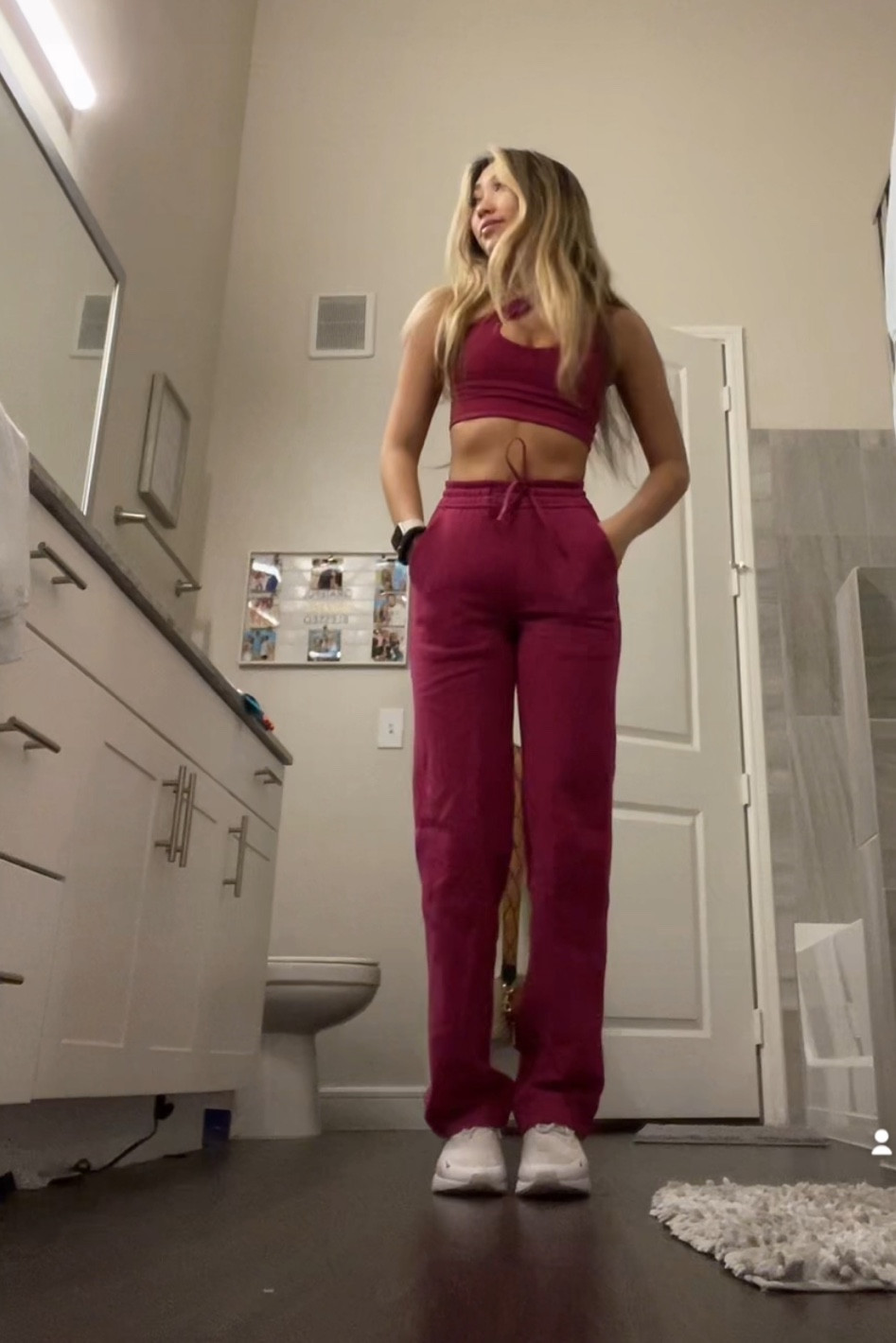 Lululemon magenta purple set 