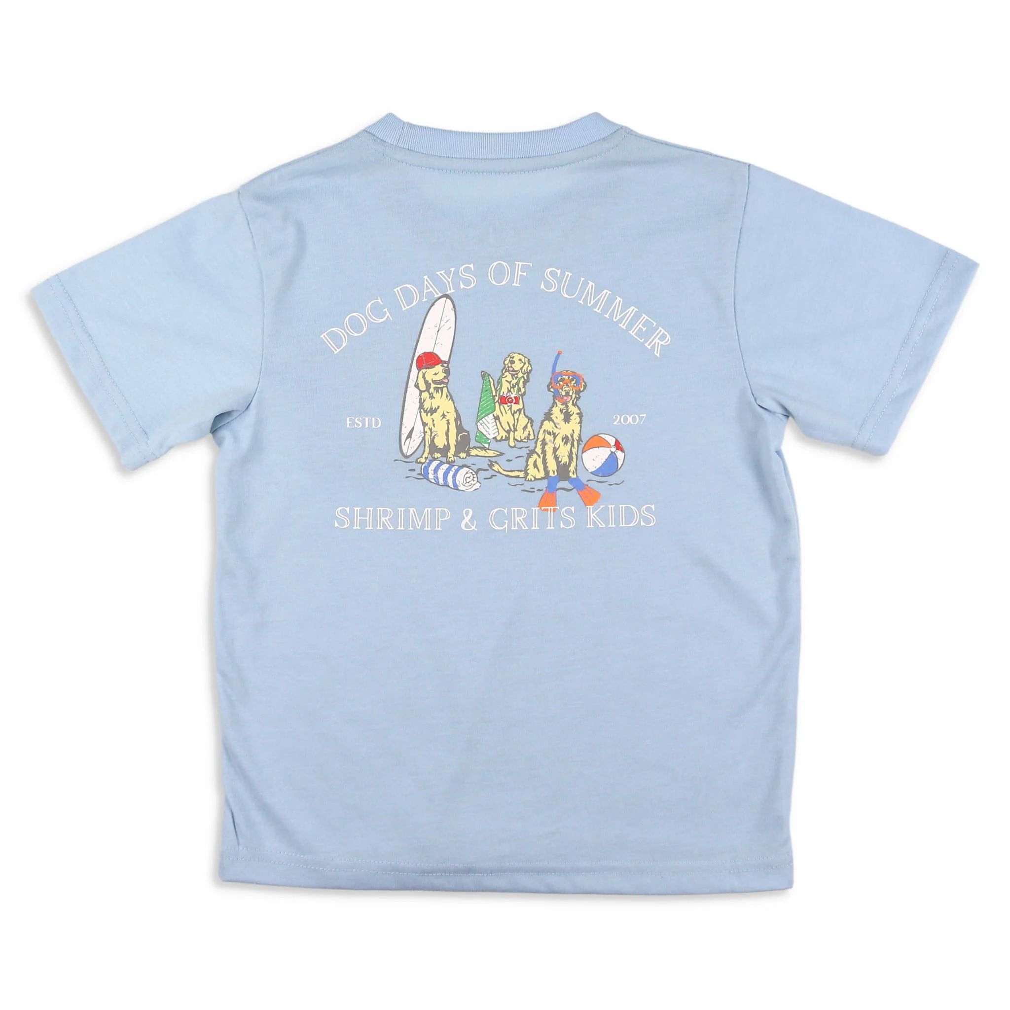 Boys Dog Days of Summer Graphic Tee - Shrimp and Grits Kids | Shrimp and Grits Kids