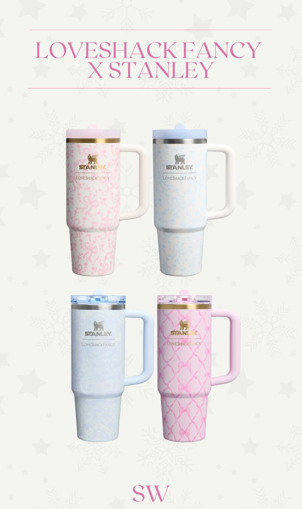 Loveshack Fancy X Stanley collab! The perfect gift for you or anyone on your list! 💗🎀

#LTKGiftGuide #LTKfitnessgoals #LTKHoliday