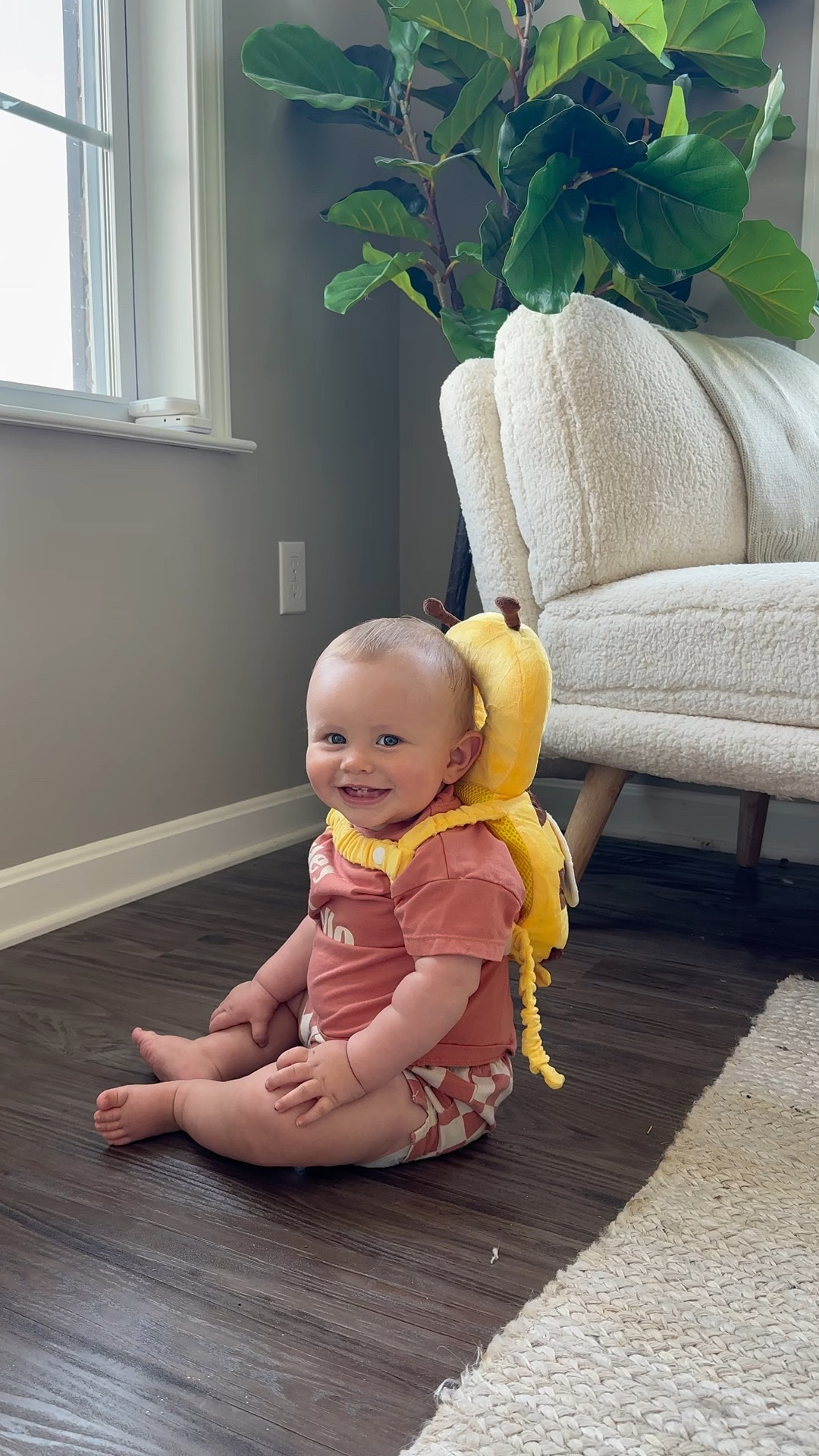 Baby head protector!