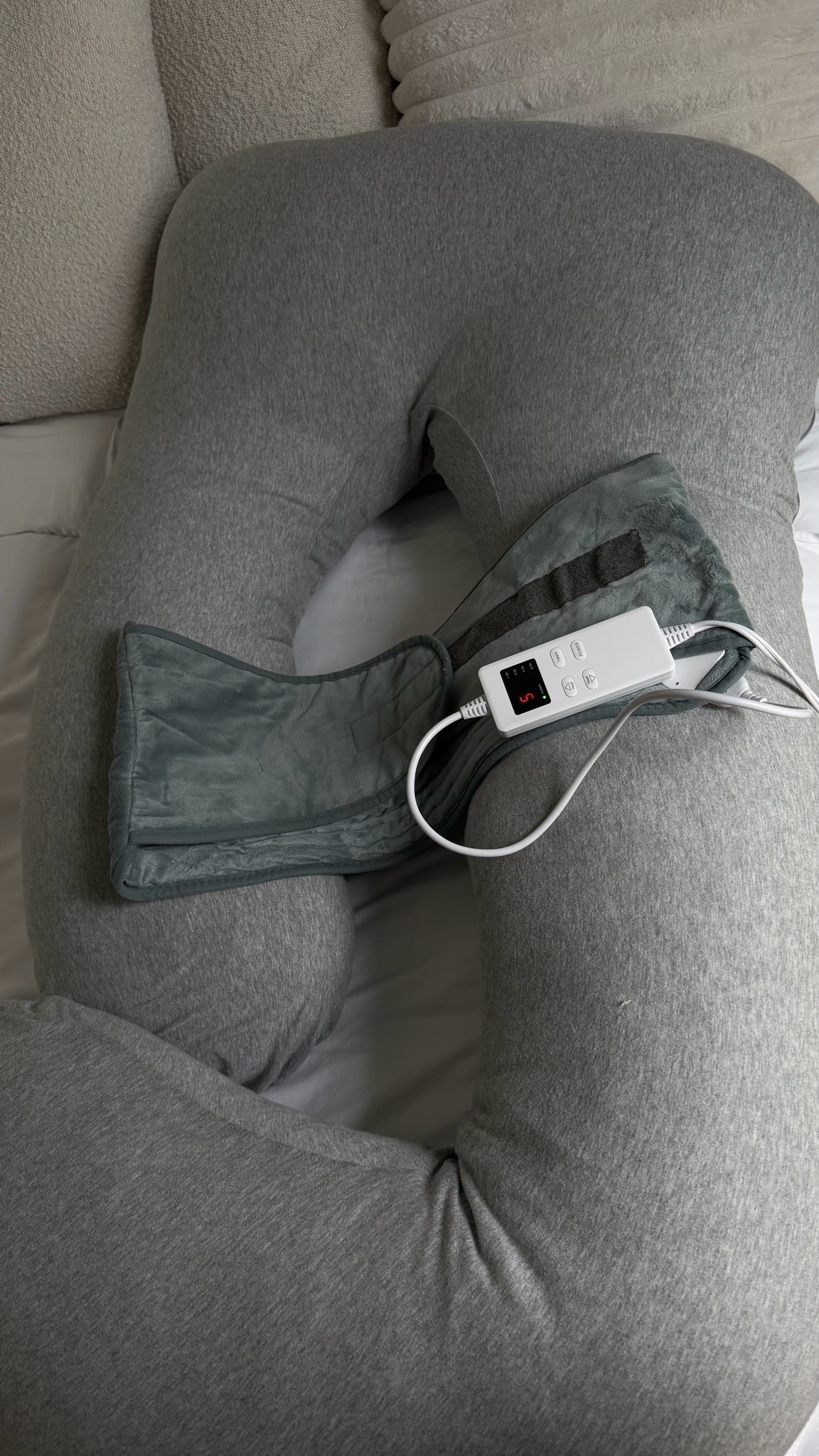 Couldn’t have survived this pregnancy without my back heating pad and body pillow!

#LTKBump #LTKBaby #LTKmomlife