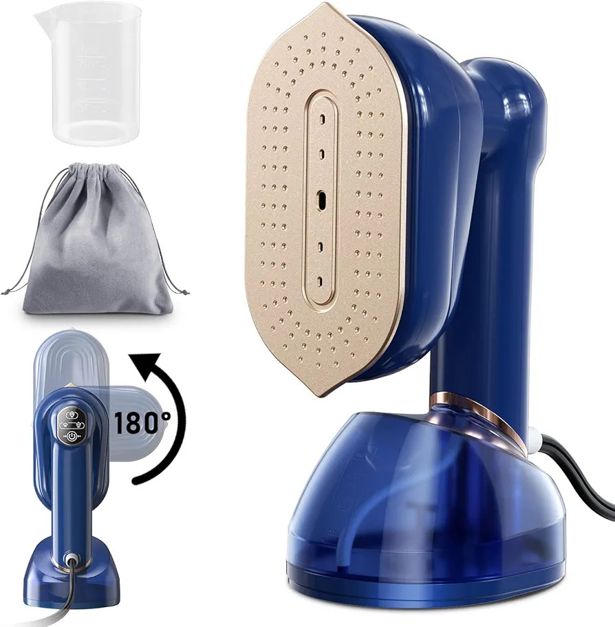CPWORLD Steamer for Clothes, Travel Steamer & Iron 2-in1, Handheld Clothes Steamer-20s Heat-up, 2... | Amazon (US)