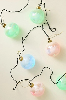 Pearl Ball String Lights | Anthropologie (US)