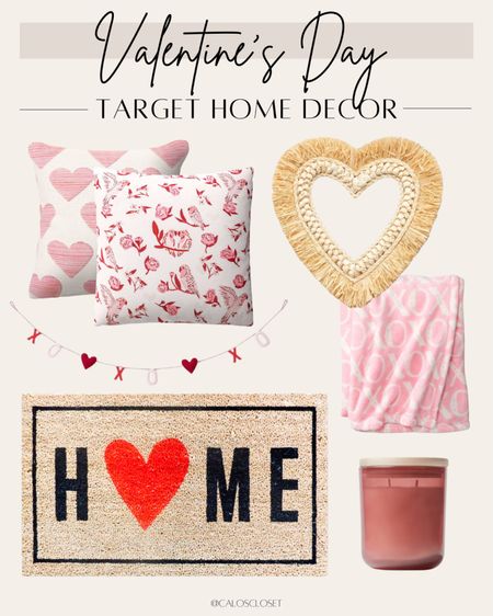 Some of my top Valentine home decor picks from Target! ❤️ #valentinesday 

#LTKhome #LTKSeasonal