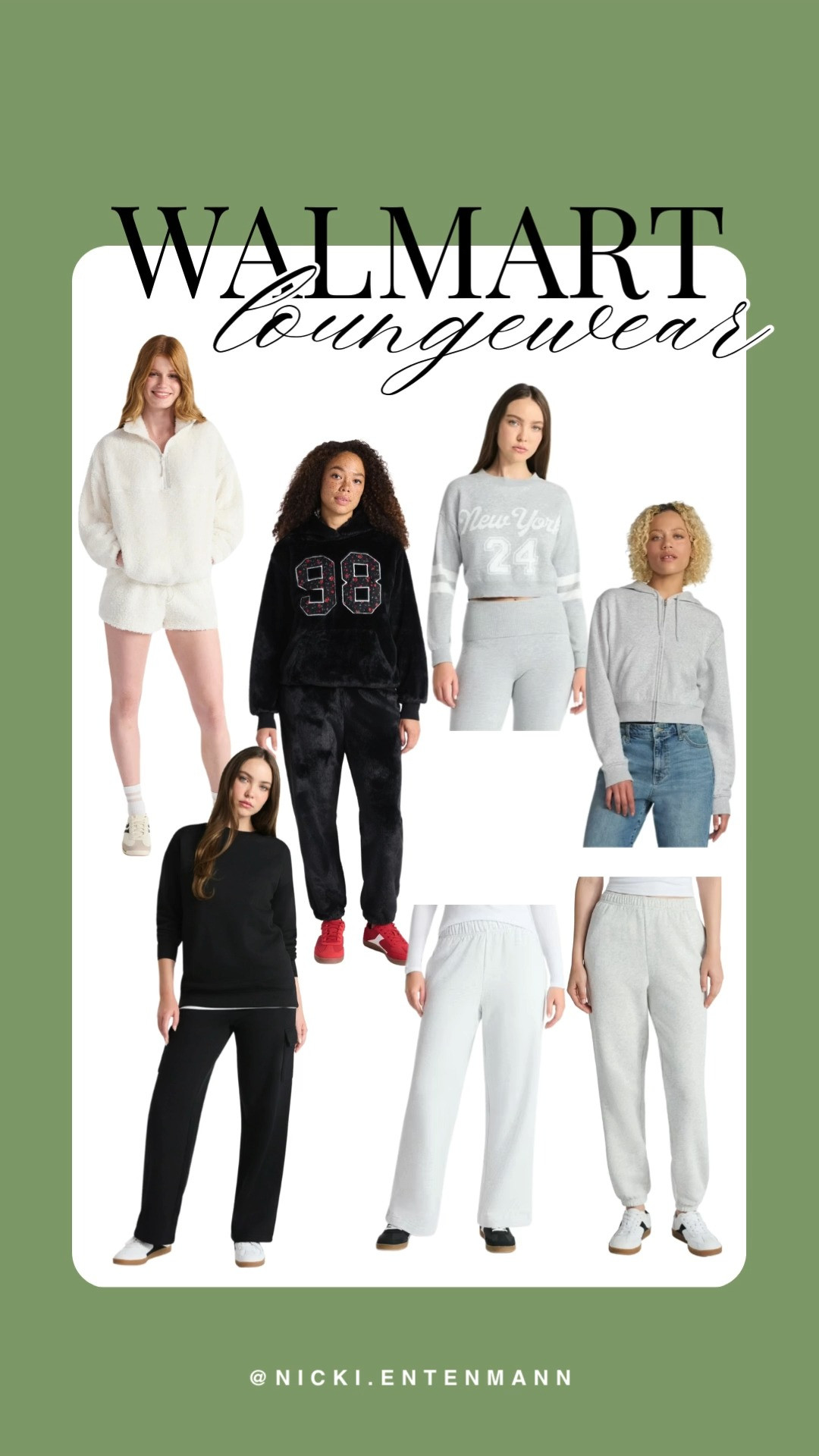 Cozy comfort flows with Walmart’s loungewears, blending ease and style for everyday relaxation. Affordable essentials bring warmth and charm, perfect for the season. #Walmart #Loungewear #CozyStyle #AffordableFashion #WardrobeGoals #SeasonalStyle #LifestyleEssentials #TrendyLooks #ComfortWear #ShoppingInspo 

 #LTKootd #LTKselfcare #LTKFindsUnder50