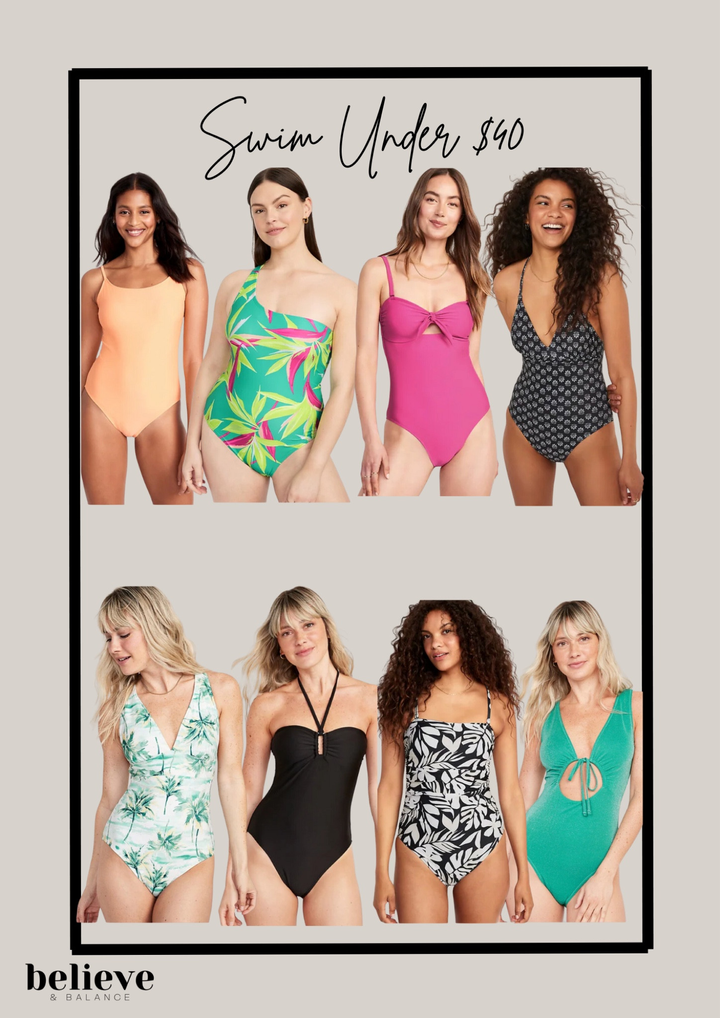 It’s swim season so let’s get those one piece swimsuits out and head to the beach! These are perfect for a vacation outfit or a resort wear outfit.  These swimsuits under $50 are some of my favorite finds. 

#LTKFind #LTKSeasonal #LTKswim