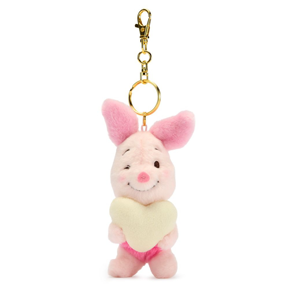 Piglet with Heart Plush Key Chain – Winnie the Pooh – Disney Store Japan | Disney Store