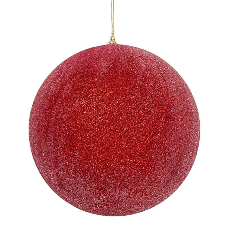Classic Christmas Red Beaded Ball Ornament, 300mm | At Home