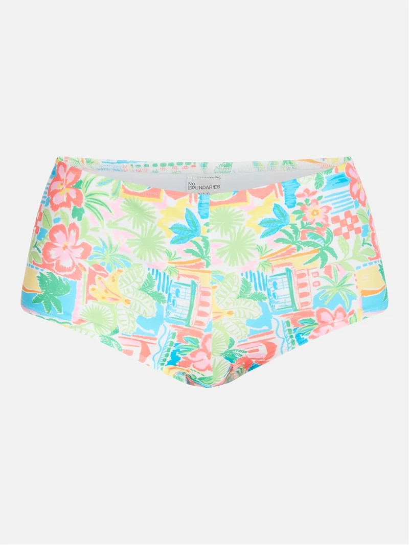 No Boundaries Low Rise Shortie Bikini Swim Bottoms, Women's XXS-XXL | Walmart (US)