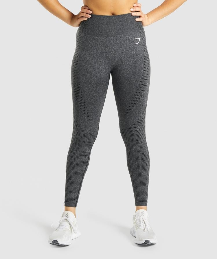 Gymshark Vital Seamless 2.0 Leggings - Charcoal Marl | Gymshark (Global)
