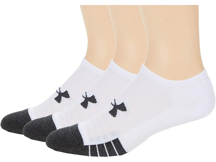 Performance Tech No Show Socks 3-Pair | Zappos