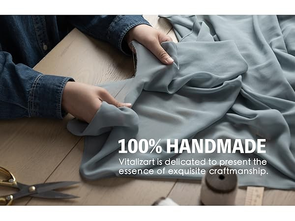 Vitalizart 3 Rolls Handmade Fringe Chiffon Silk Ribbon 1.5" x 7Yd Cream & Green Ribbons Set for W... | Amazon (US)