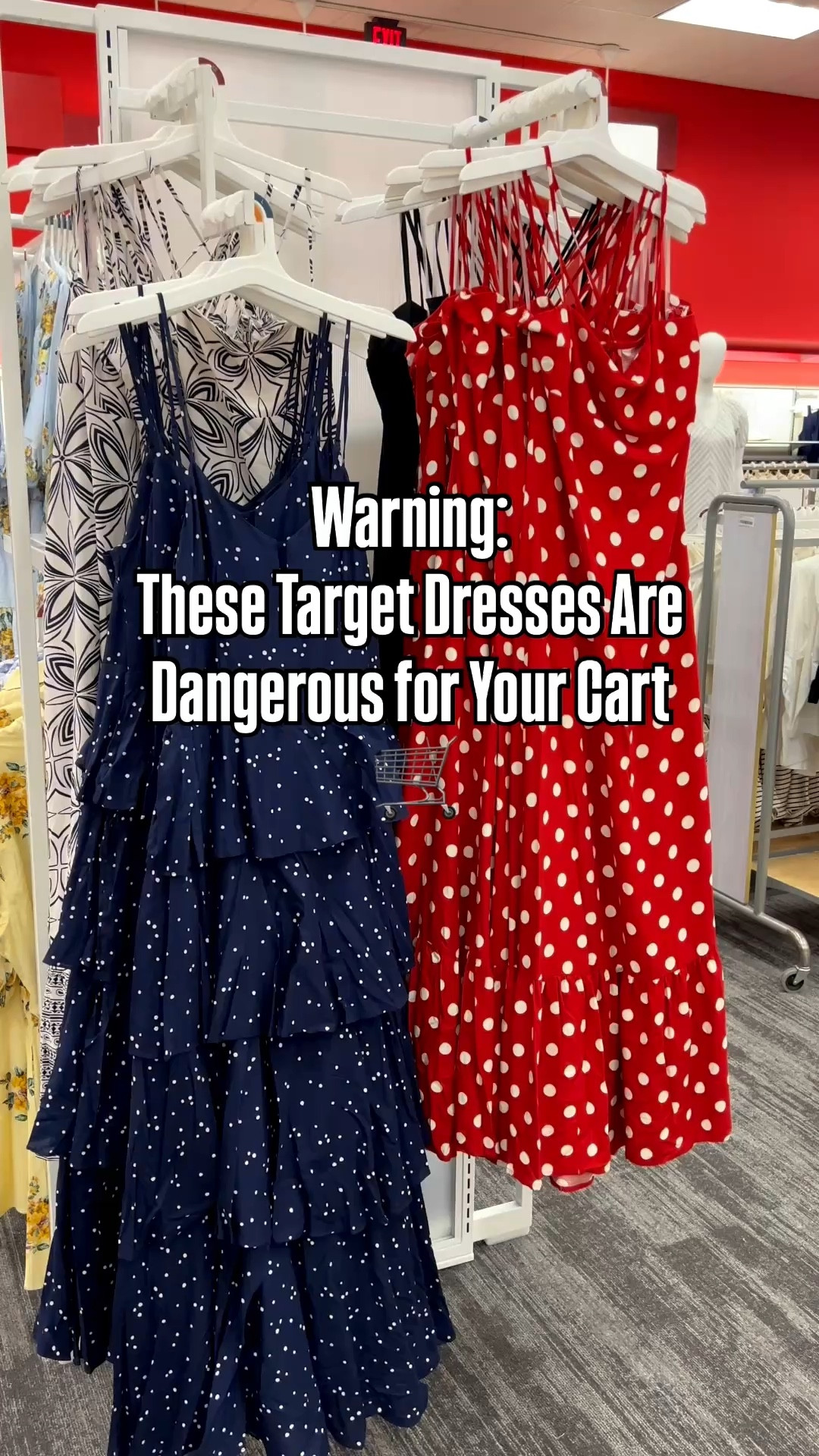 New dresses at Target!

Not seeing blue yet online 