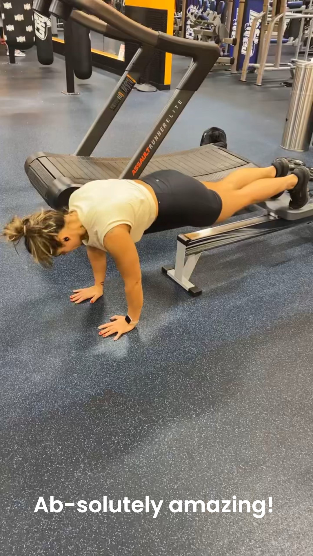 It’s ab-solutely amazing to build a strong core! 