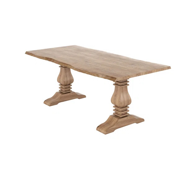Hellman Solid  Oak Dining Table | Wayfair North America
