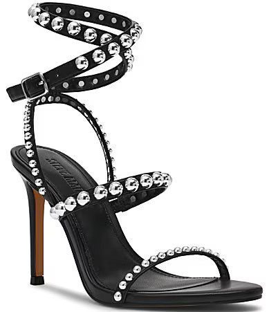 Steve Madden Teena Studded Strappy Dress Sandals - 6 | Dillard's