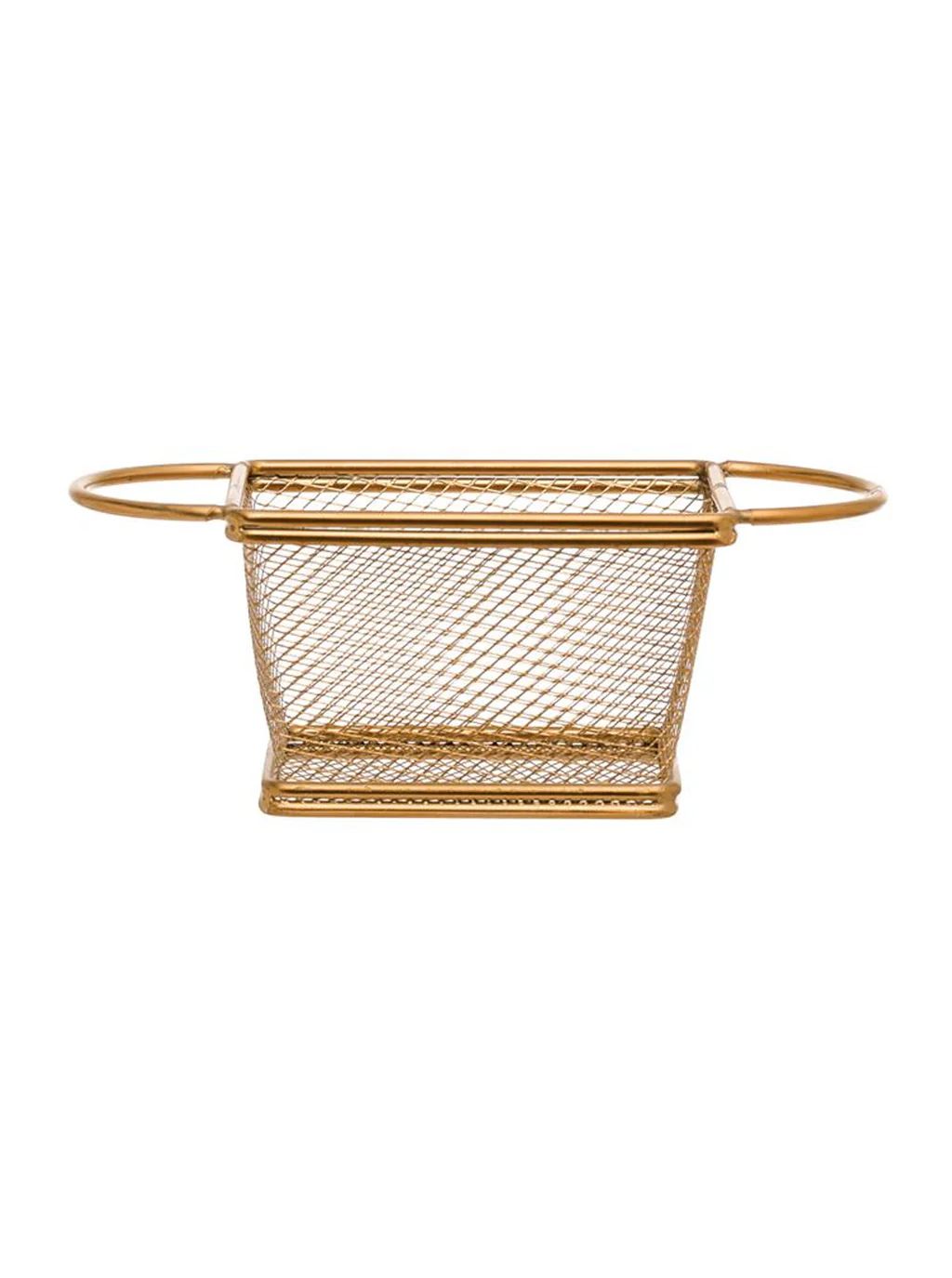 Gold Mesh Basket | House of Jade Home