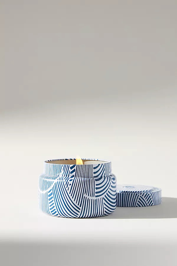 Capri Blue Candle Tin By Capri Blue in Blue | Anthropologie (US)