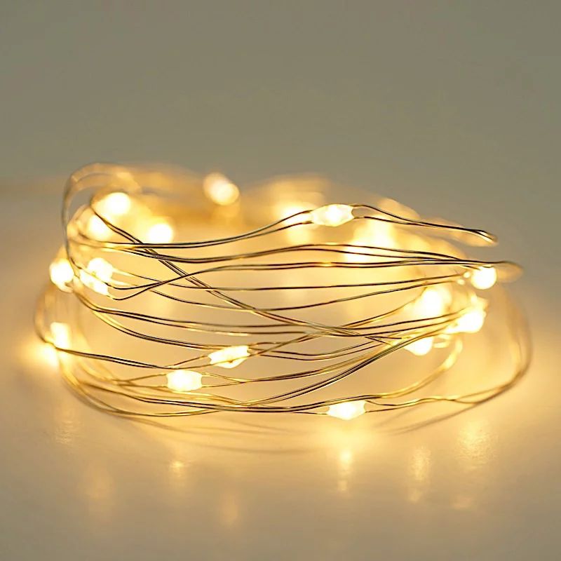 BalsaCircle 7.5 feet 20 LED Fairy Lights Garland - Wedding Party Event Home Centerpieces Backdrop... | Walmart (US)