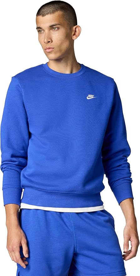 Nike Men's Club Fleece Crew Sweatshirt | Amazon (US)